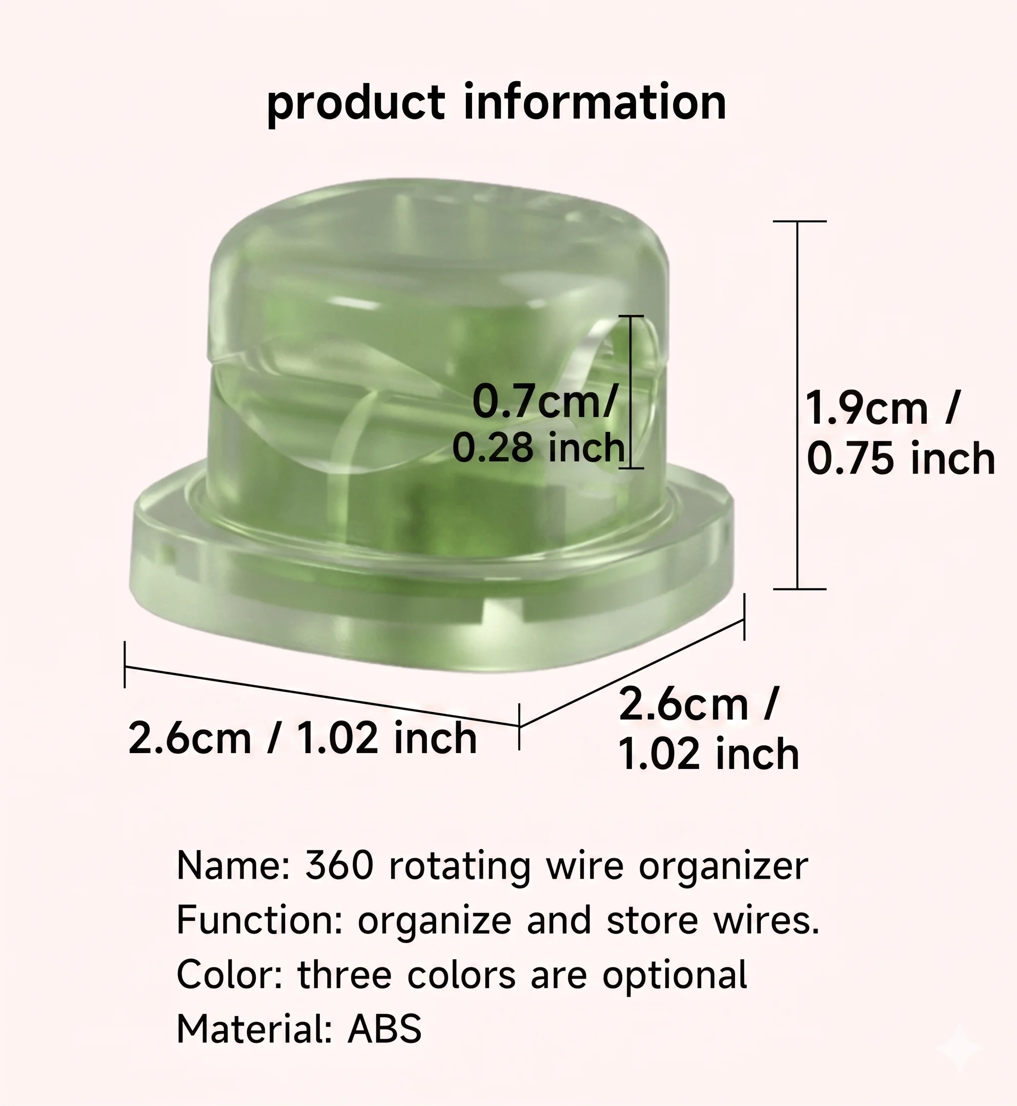 Magnetic Cable Clips, Strong Adhesive Cord Organizer for Desk, Office, Nightstand, Kitchen, Wall - Clear Multicolor Cab