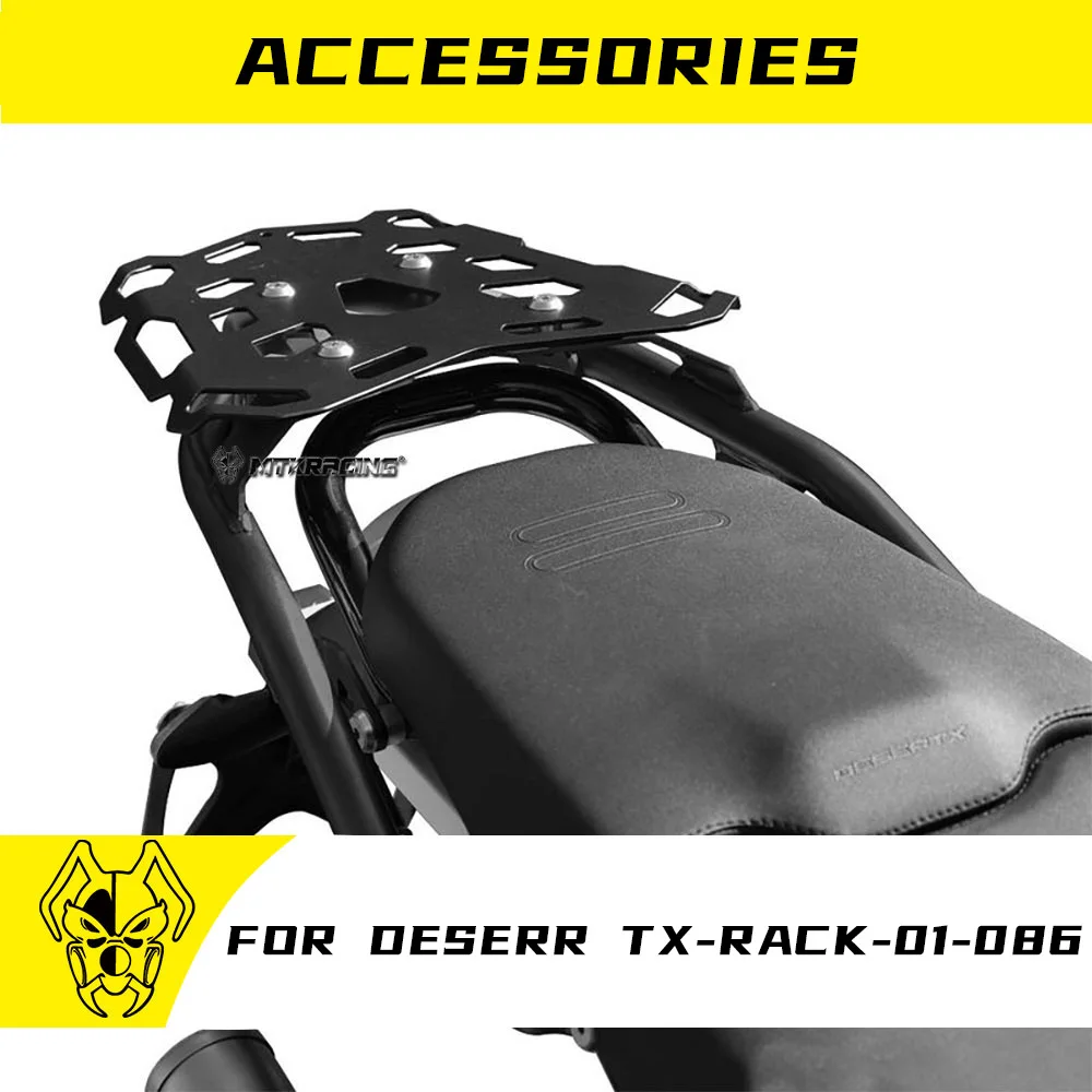 

MTKRACING For Ducati Deser tx 2023-2024 Motorcycle Rear Rack Storage Rack Bracket Parts Rear Luggage Top Case Box Rack Fit
