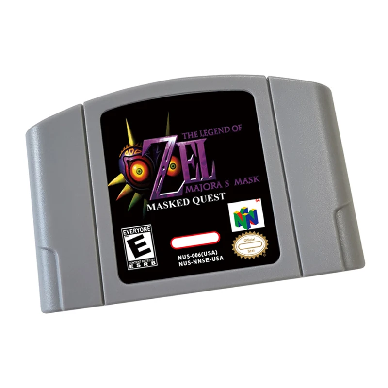 

N64 games Cartridge TheLegend of Zel MASTERQUEST NTSC Version Retro Games reconstructed