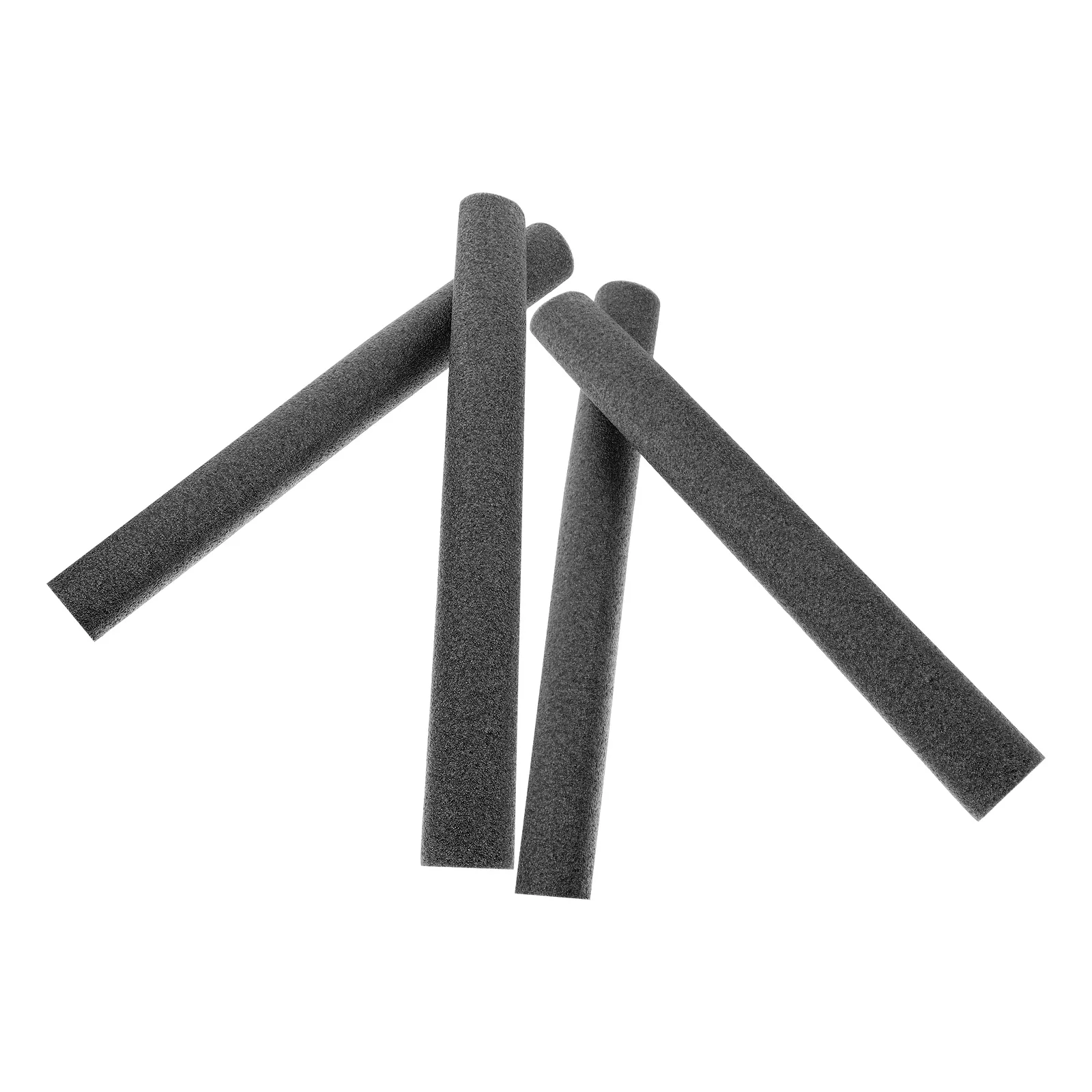 4 Pcs Insulation Pipe Covers Foam Sleeves for Furniture Frames White Anti Collision Compression Round Tubing