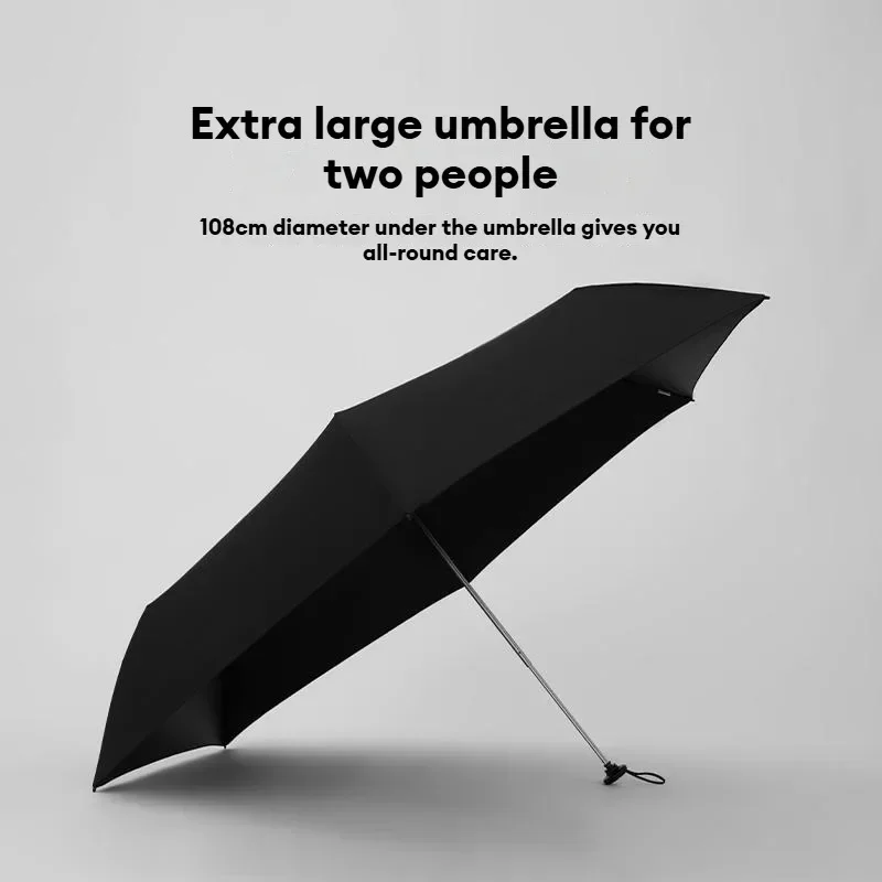 2026 Umbrella Super Light Windproof Rain Umbrella UV Protection Folding Pencil Dual Purpose Umbrella Sun Parasol Woman Gifts