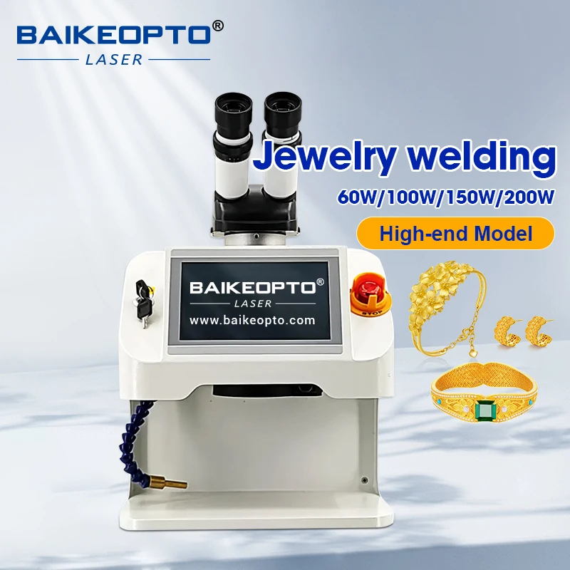 New Model 10.8 " Inch 200W Big Size Display Screen Desktop Mini Jewelry Laser Welding Machine