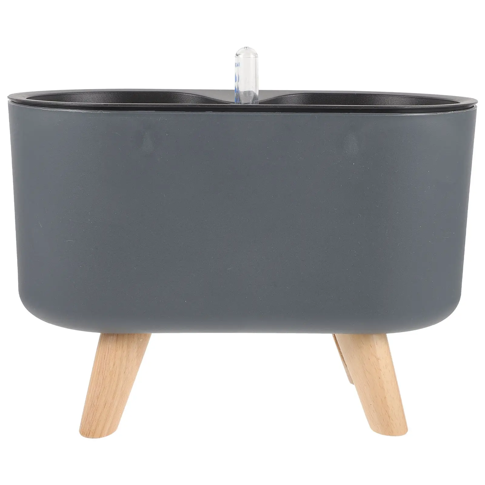 

Self Watering Flower Pot White Planter with Legs for Indoor Plants Automatic Container Office Home Balcony Plastic Planter