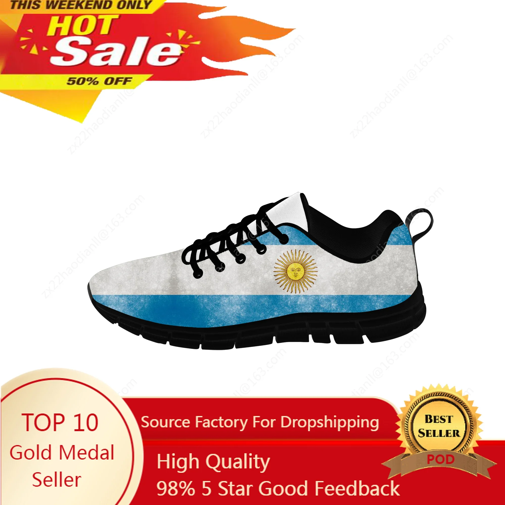 

Argentina Flag Sports Shoes Mens Women Teenager Sneakers High Quality Printed Fashion Causal Tailor-made Fashion Couple Shoes