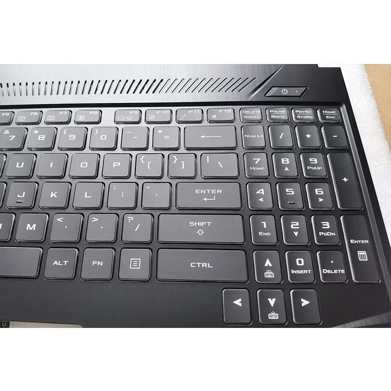 Imagem -04 - Teclado de Laptop Americano sem Touchpad para Jogos Tuf Fx505 Fx505g Fx505d Fx86 Fx86f Fx86s Fx95 c Capa Novo