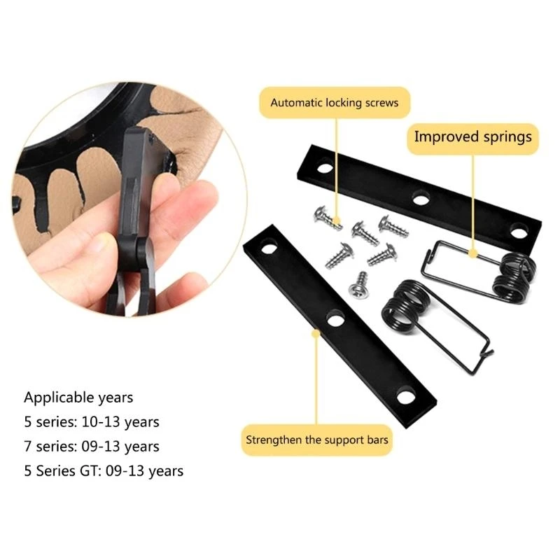 

A2UC Practical Front Backrest Storage Panel Cover Trim For F10 F18 520i 525 730