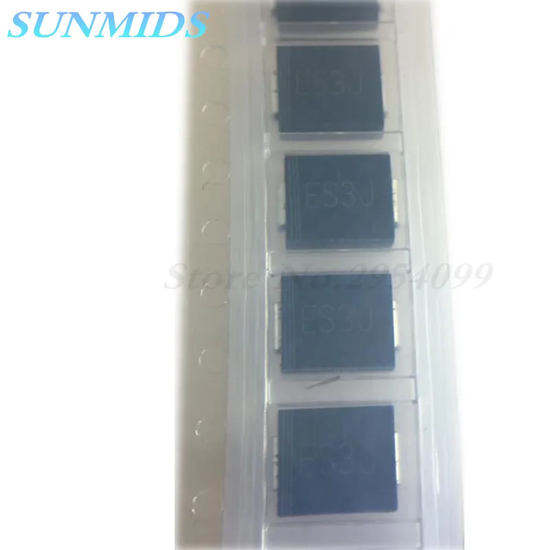50pieces ES3J SMC SMD 3A 600V DO-214AB
