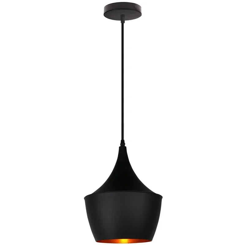 Imagem -06 - Modern Nordic Aluminum Art Pendant Light Abajur Vintage Loft Pendurado Lâmpada Iluminação da Sala de Estar Home Decor Luminária Led