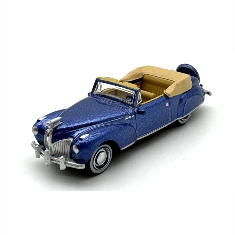 

1:87 Scale Diecast Alloy Lincoln Continent 1941 Convertible Toy Car Model Classic Adult Collectible Souvenir Gift Static Display