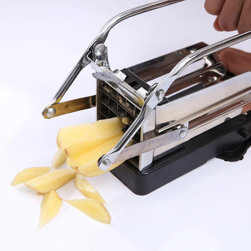Manual French Fry Cutter Handheld Cucumber Radish Potato Asparagus Lettuce Slicer For Home Kitchen Convenience