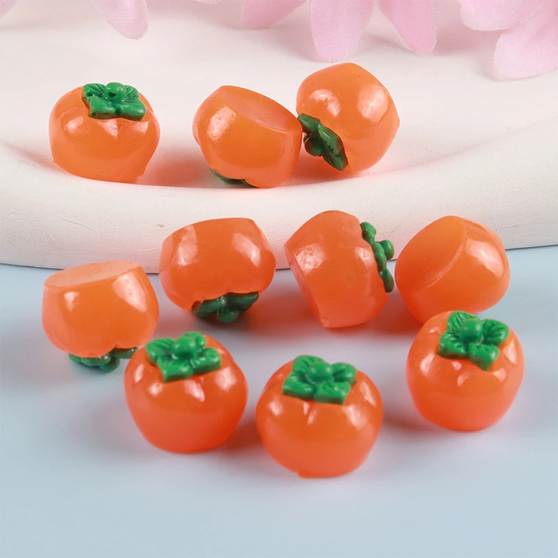 

10Pcs Cartoon Kawaii Luminous Mini Simulated Fruits Figurines Desktop Small Ornament Creative DIY Decoration Accessories Cute