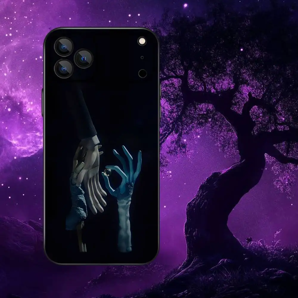 Funda de teléfono C-Corpse B-Bride Victor para iPhone 17,16,15,14,13,12,Pro,Max,Plus,E,SE4,Air,Mini caja suave negra