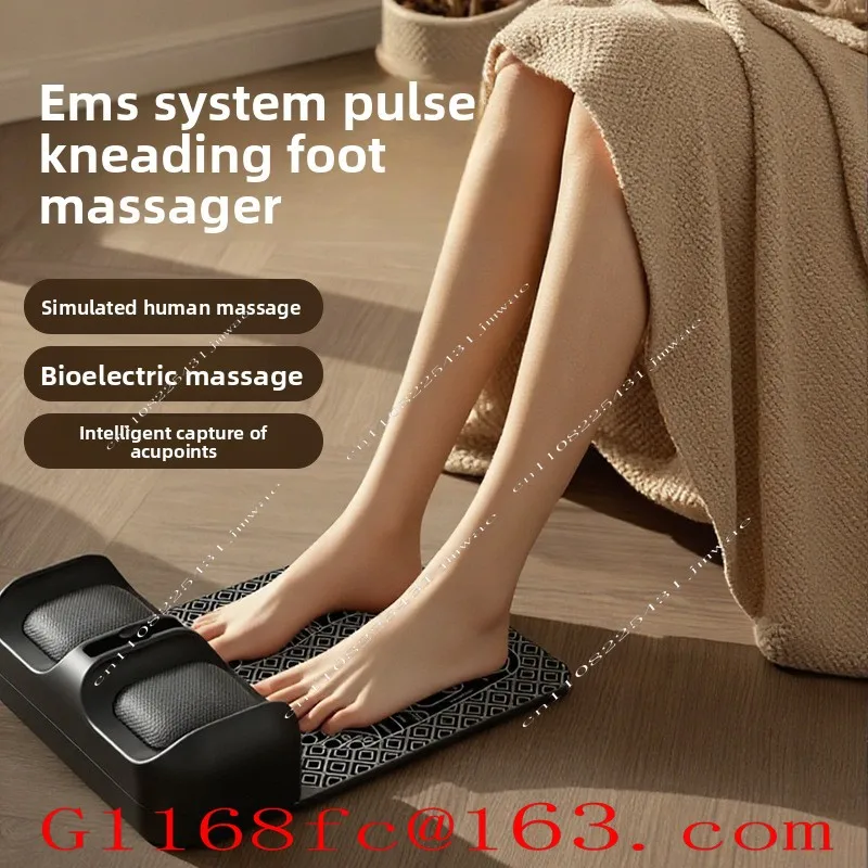 Foot Therapy Relaxation Professional Acupoint Hot Compress Multifunctional Pulse Foot Massager