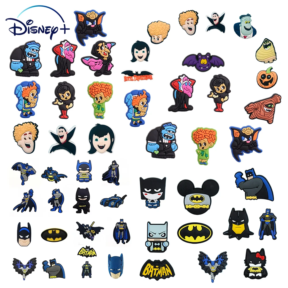 

8-100pcs Disney's Vampire Bat Hostel hero Shoe Charms Random DIY Craft Set Gifts for Xmas, Halloween & Day of the Dead Favors