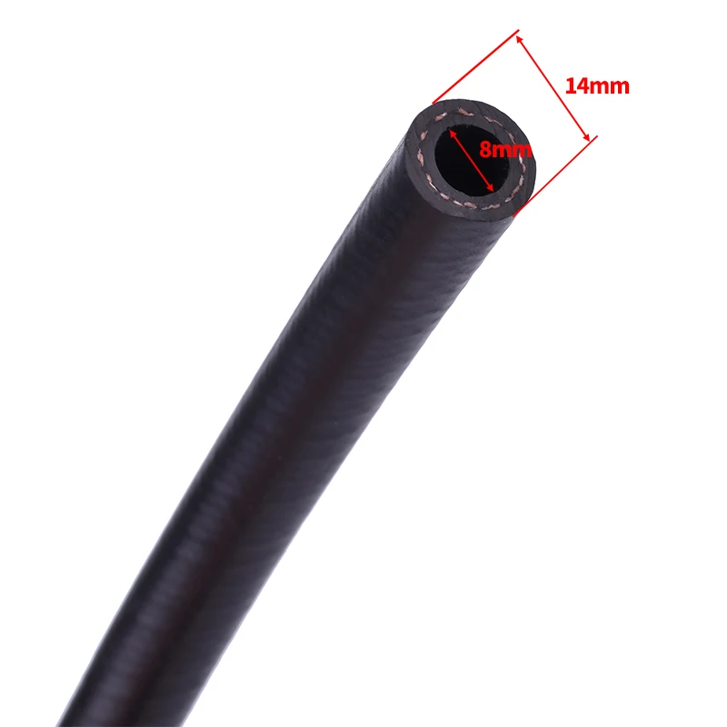 Tubulação De Injeção De Combustível Gasolina Tubo De Óleo De Alta Pressão Tubo De Tanque De Combustível Tubulação Gasolina Tubo Mangueira Linha 8x14mm 8mm I/D 14mm O/D