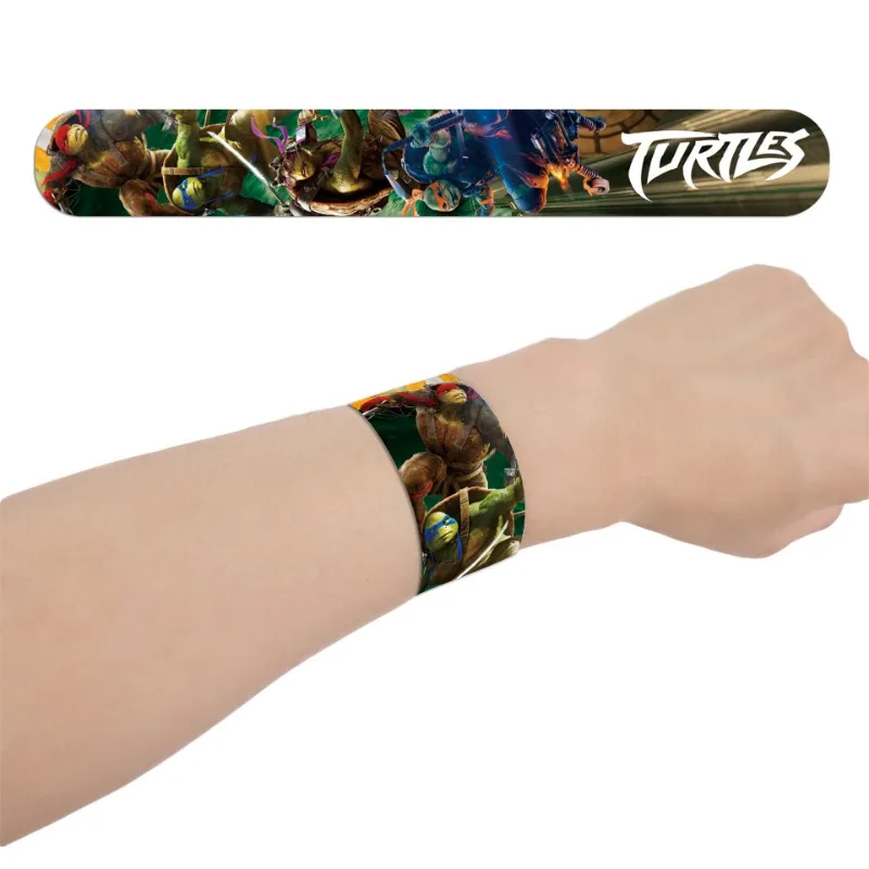 Teenage Mutant Ninja Turtles Clap Circle Bracelets Cartoon Anime Derivative Peripherals Theme Parties Toy Fashion Party Gifts view 4