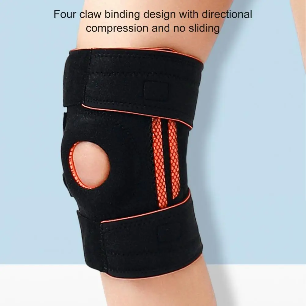 

Sports Knee Pads Breathable Joint Pain Relief Knee Support Adjustable Fastener Tape for Sports Supplies Effective Decompression