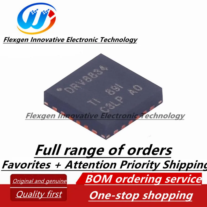 DRV8834RGER DRV8834 VQFN-24 dual H-bridge stepper motor driver chip