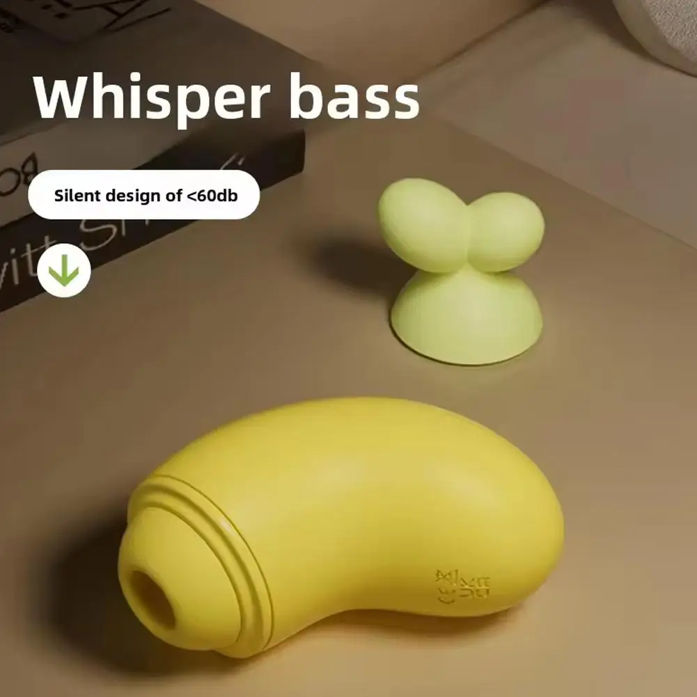 أصفر GALAKU Little Banana Friend AI أنثى مصاصة القفز مصاصة البيض حبوب العسل