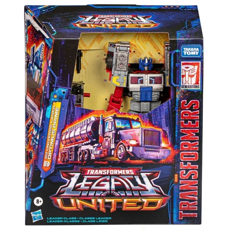 Takara Tomy Transformers G Series Legendary Alliance G2 Universe Laser Optimus Prime Figure Model Anime Action Robot Car Gift