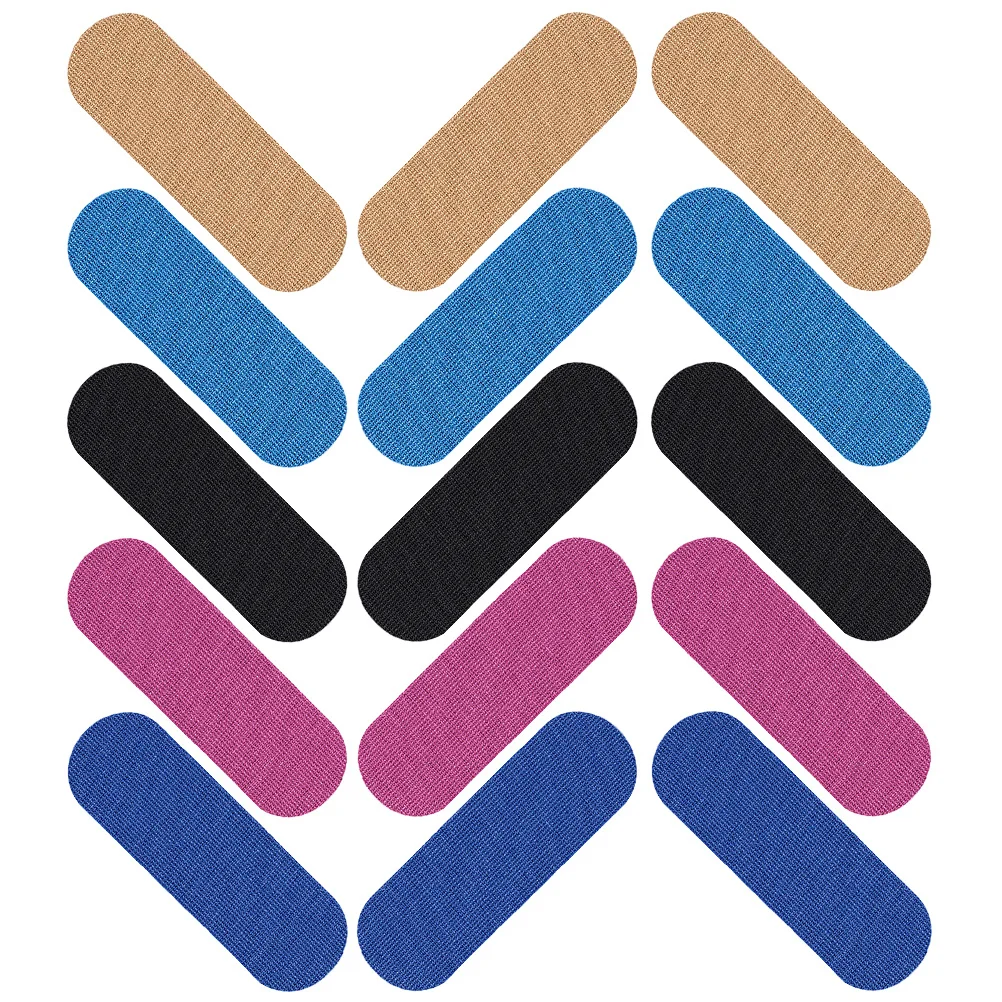 50 قطعة من واقيات إبهام البولينج، قماش مرن ناعم ومسامي، خفيف الوزن، تصميم مدمج، شريط حماية للأصابع، شريط إبهام البولينج