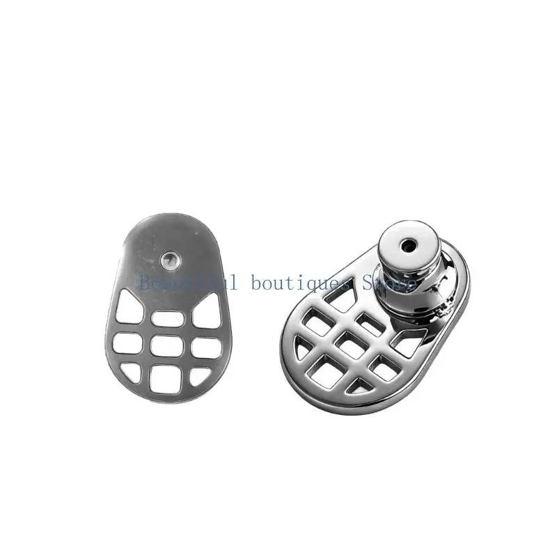 U4LF Secure Locking Earring Backs Sturdy Earring Supports For Heavy Earrings Sturdy Mesh Design Sophisticated Comfort Fit