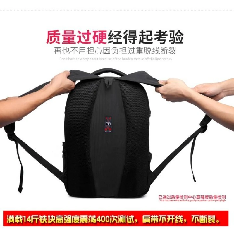 New Swiss Laptop Backpack Men Schoolbag Middle School Bag Men Women Leisure Large Capacity Package Travel Bags Computer Bagpack