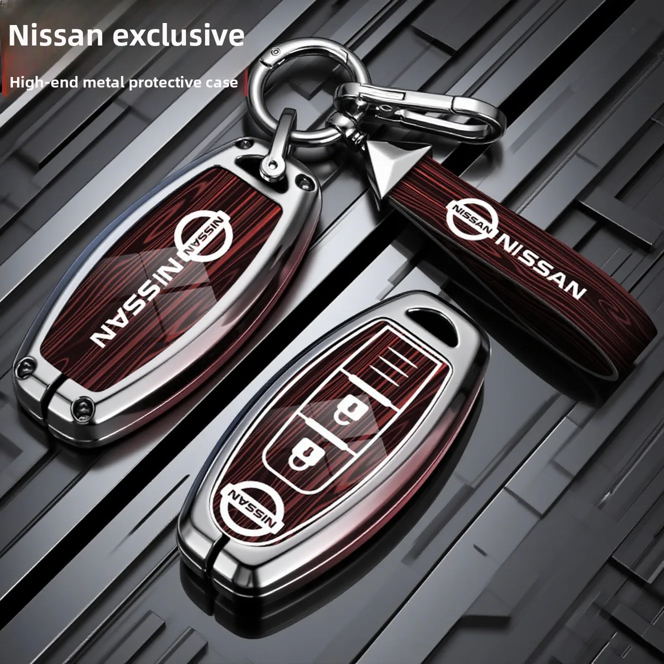 

2 3 4 5 Botton Car Key Cover Case Shell for Nissan Qashqai Juke J10 J11 X-Trail T32 T31 Kicks Tiida Pathfinder Note