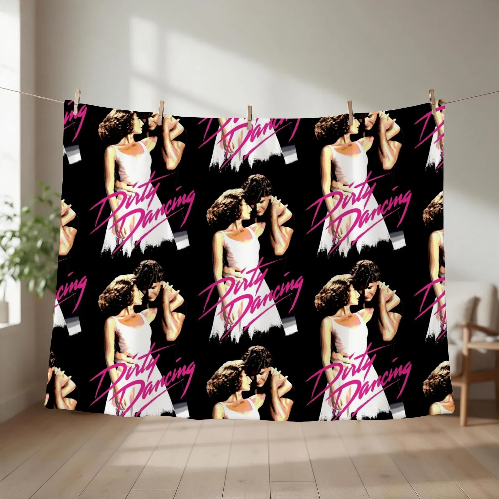 romance dancing dirty Throw Blanket
