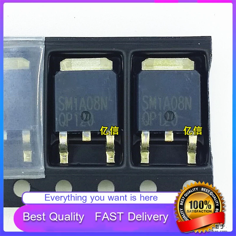 10 Teile/los Neue Original SM1A08N GEMEINSAME VERWENDET MOS ROHR TO252 Gute Qualität Auf Lager