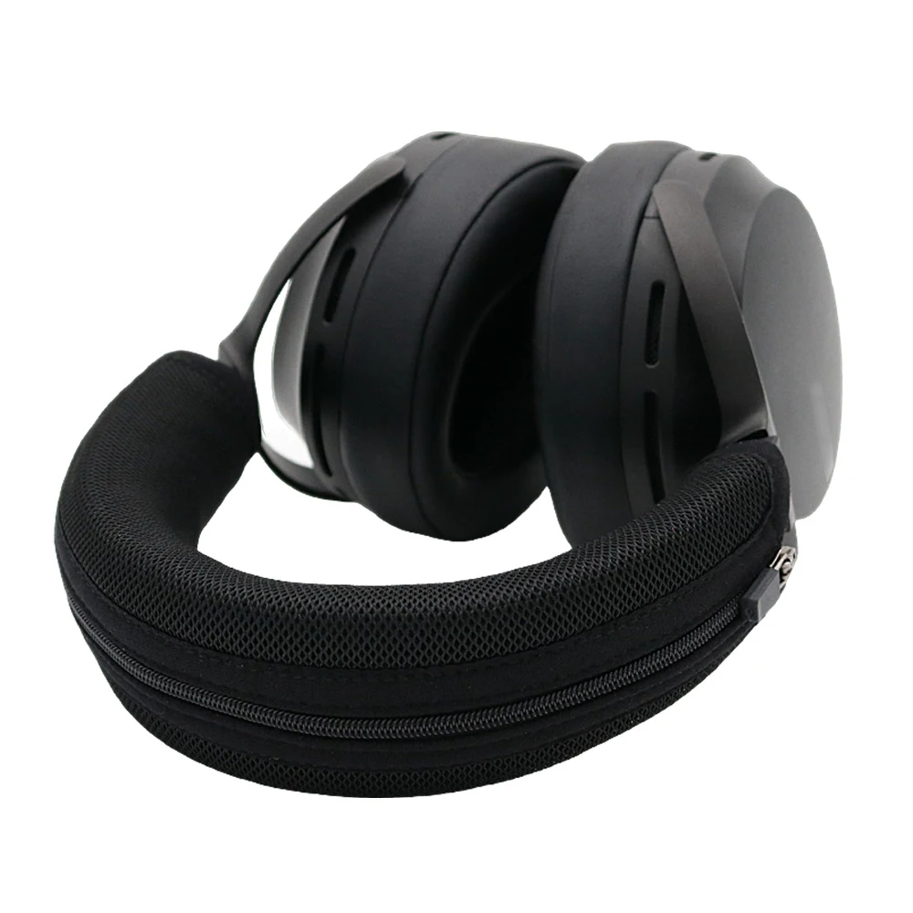 YAYINCC ヘッドフォンヘッドビームカバーソニー MDR-Z7M2 イヤホンヘッドセットジッパーニット生地ヘッドバンド保護カバー