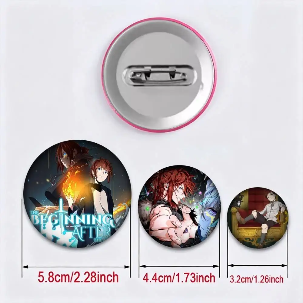 The B-Beginning After The End Poster 25 32 44 58 75mm Badges Personalized Round Brooches Pins Accessory Gift