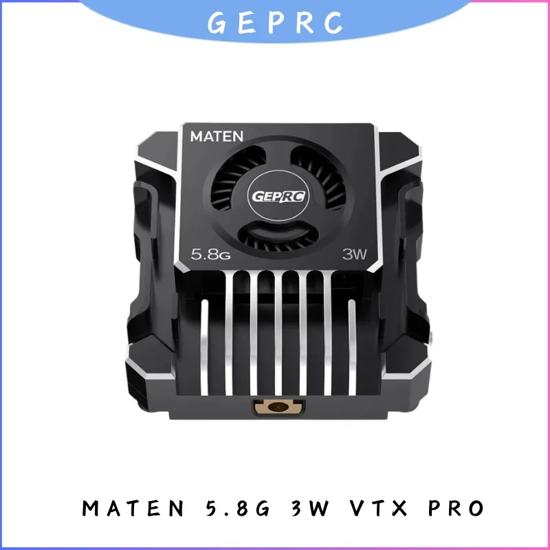 

Передатчик GEPRC MATEN 5,8G 3 Вт 3000 МВт VTX PRO DC7-36 В со встроенным микрофоном для FPV гоночного дрона дальнего действия RC Quadcopter