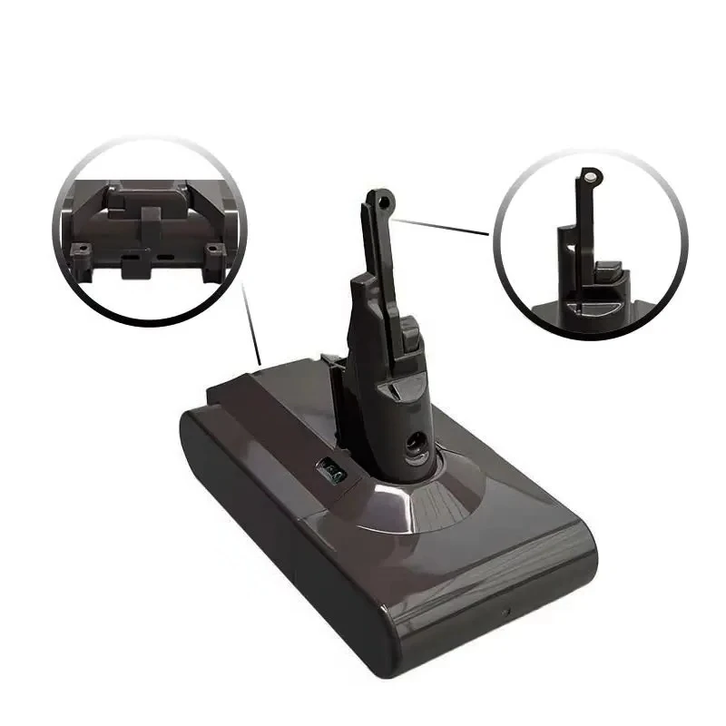 21.6V For Dyson V8 Vacuum Cleaner Battery 4800mAh Li-ion Rechargeable A-Grade Power Tool Cell for High-Quality Performance