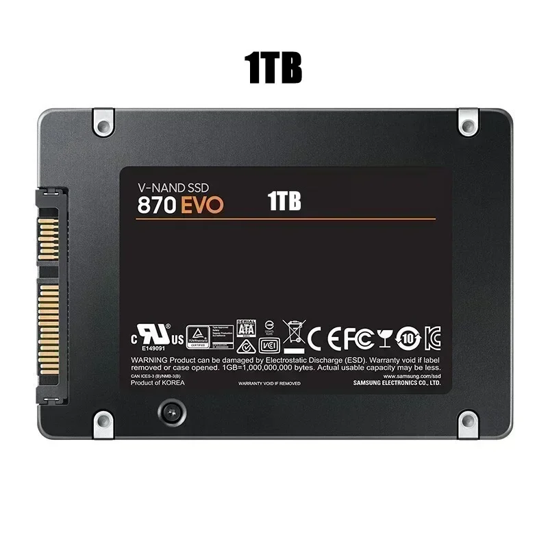 870 EVO SSD Solid-State-Festplatte 1TB/2TB/4TB Interne Festplatte Sata3 2,5 Zoll für Laptop Mikrocomputer Desktop – Detail 7