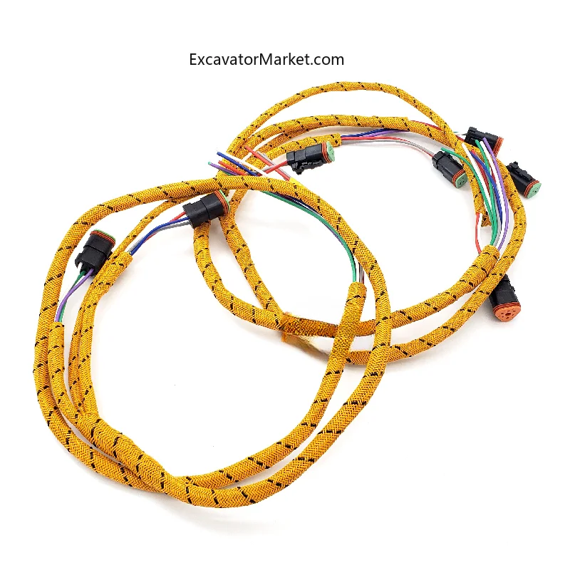 For CAT 312 320 325 329 330B C D Hydraulic Pump High Temperature Resistant Wire harness Plug Excavator Accessories