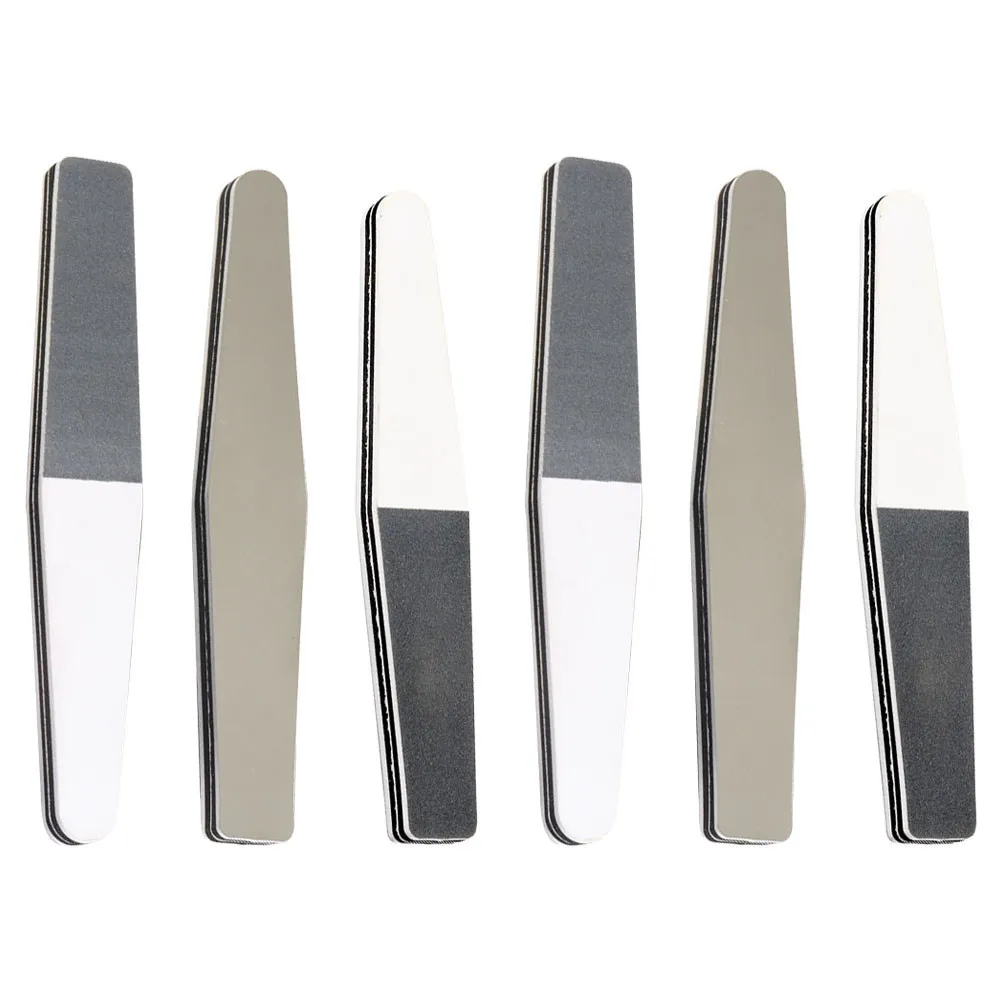 6Pcs Sponge Nail Files Manicure Repairing Polishing Tools Nail Art Accessories Lightweight Portable Manicure Files