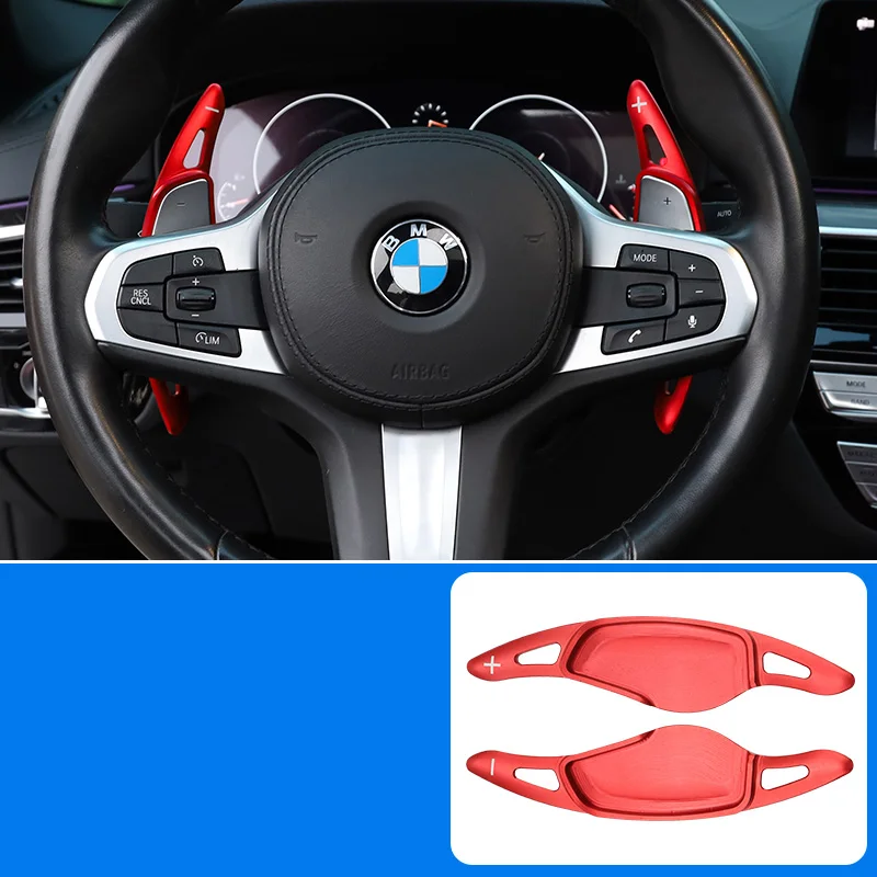 

Aluminum Alloy for BMW 2020-2022 3 Serial 320 330 18-22 5 Serial 525 530 Steering Wheel Paddle Shifter Lever Car Shift Paddle