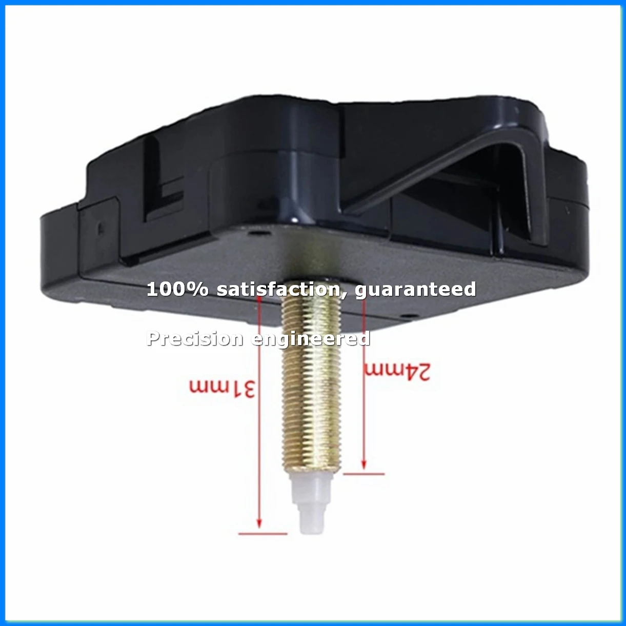 10Pcs 31MM Long Shaft DIY Quartz Clock Movement Mechanism Hands Kit Wall Clock Movement Repair Tool Parts Accessories-DTD2