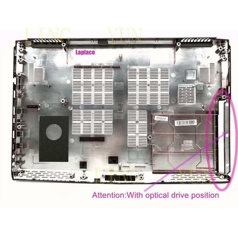 

Новый нижний корпус для MSI GE62 7RD Apache (версия с оптическим приводом)