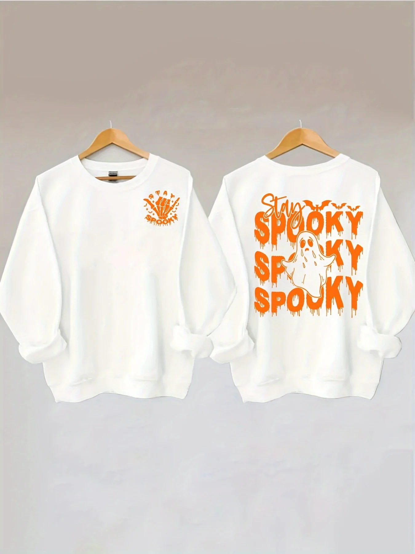 

Halloween Imp Graphic Printing Autumn and Winter Cotton Men's and Women's Sweatshirts Outdoor Sports Leisure Fashion Trend