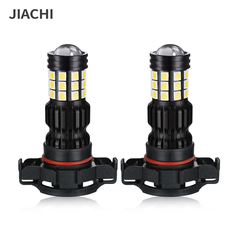 Jiachi 50x Groothandel 5202 Psx 24W 9005 9006 H11 Auto Lamp Voor Mistlamp Rijlicht 6000K Wit 12-24V