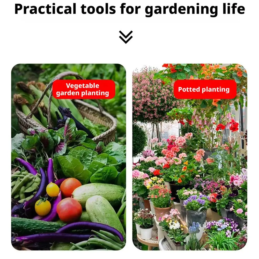 Plant Seed Planter Lant Seed Sower File Adjustable Planter Hand Held Seeding Dispenser Accessory Flower Grass Plant Seeder