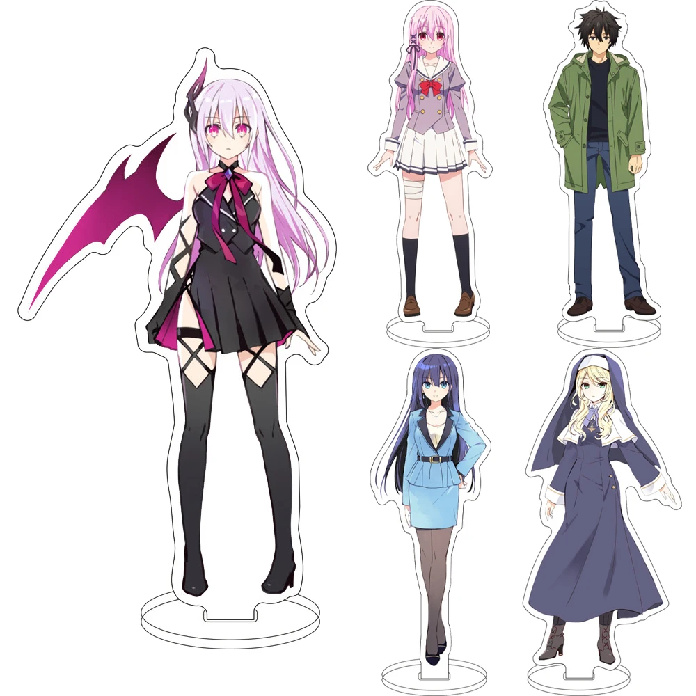 Figurine Anime Engage Kiss de 16 cm, Ogata Shu, Kisara Yugiri, Ayano, Sharon Holigrell, Yugiri Akino, Support en acrylique, Ornements Cosplay, Cadeaux