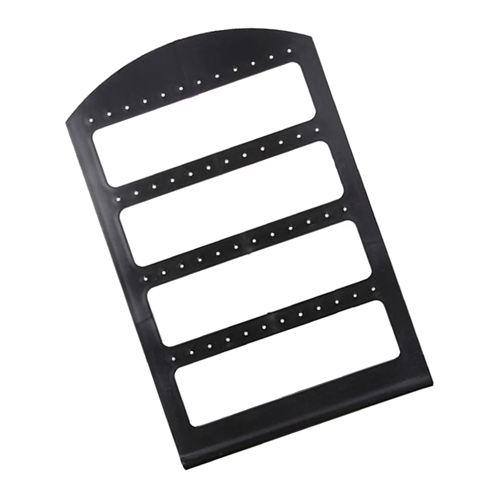 

Earring Display 48 Holes Black Rack Earring Rack Organizer Organizer Acrylic Jewelry Storage Use