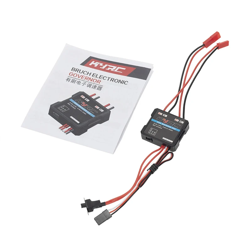 

40A Brushed ESC Electronic Speed Controller 2KHz Brush Brake for WPL C24 C34 MN D90 MN99S MN86S RC Car Upgrade Parts