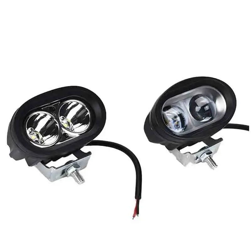 12V 24V Automotive Oval Dual 40W LED Work Light Off-Road for SUV ATV Truck Boat 4x4 Motorcycle ﻿