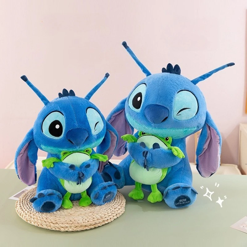 

Disney Stitch The Frog Dolls Lilo & Stitch Series мультяшные игрушки аниме мягкие куклы-подушки игрушки подарок на день рождения для мальчиков и девочек