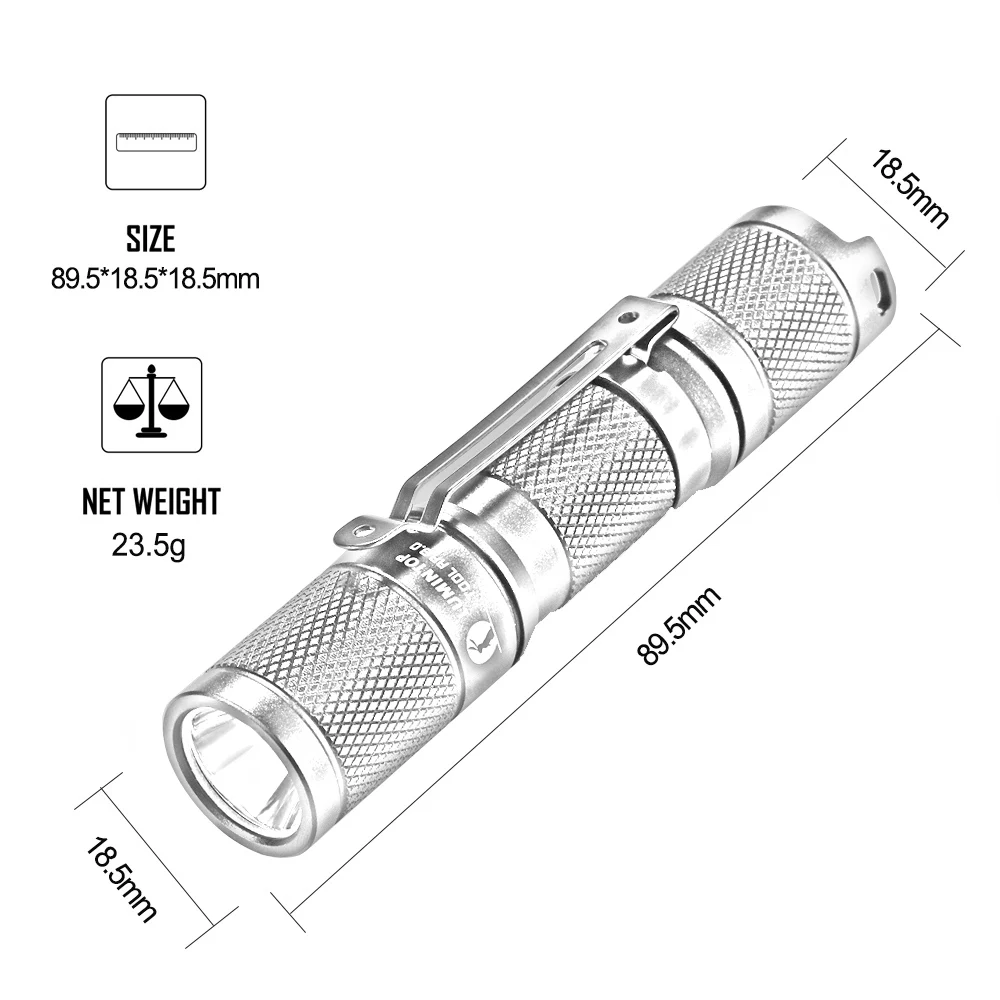 Imagem -03 - Lanterna Led de Alta Potência para Acampamento ao ar Livre Edc Pesca Luz Lâmpada Cauda Magnética 14500 Bateria Tocha Ferramenta 900 Lumen Aaa 3.0