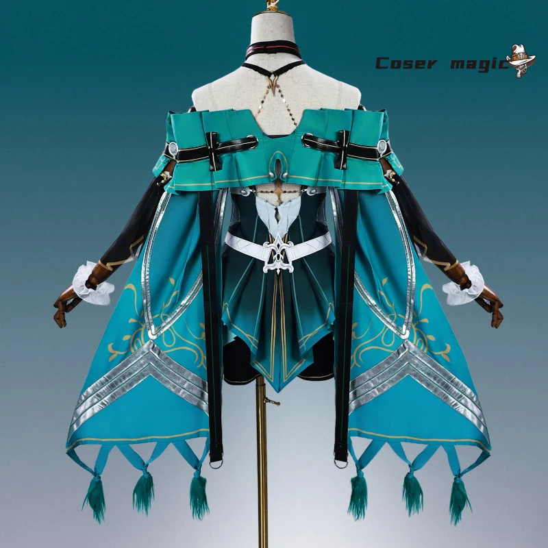 Костюм для косплея Wuthering Waves Ciaccona, платье, униформа, вечерние костюмы на Хэллоуин для женщин и девочек, карнавальная игра, реквизит для ролевых игр
